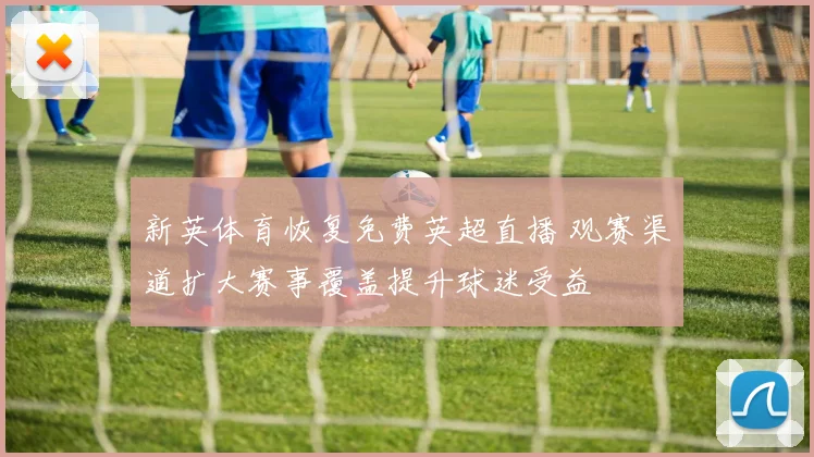 新英体育恢复免费英超直播 观赛渠道扩大赛事覆盖提升球迷受益